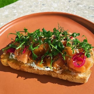 Smoked Lox Toast